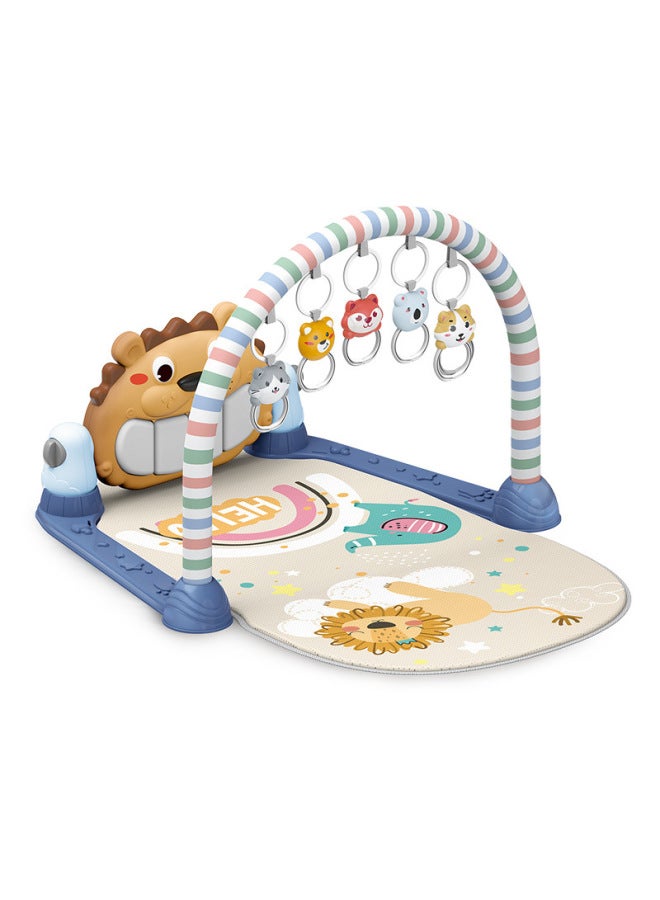 Baby Music Fitness Frame Pedal Piano Fitness Equipment With Guardrail Toys 0-1 Year Old Baby Baoan Caf Artifact Rattle - Image 5