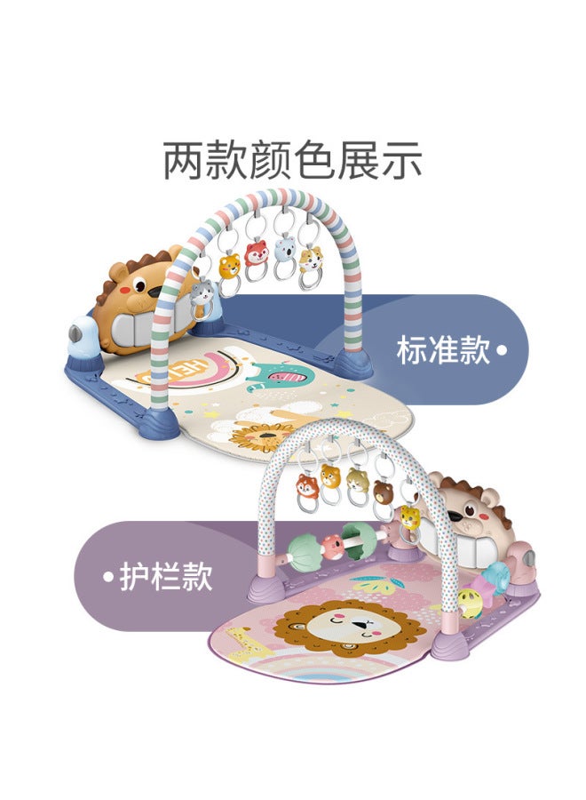 Baby Music Fitness Frame Pedal Piano Fitness Equipment With Guardrail Toys 0-1 Year Old Baby Baoan Caf Artifact Rattle - Image 2