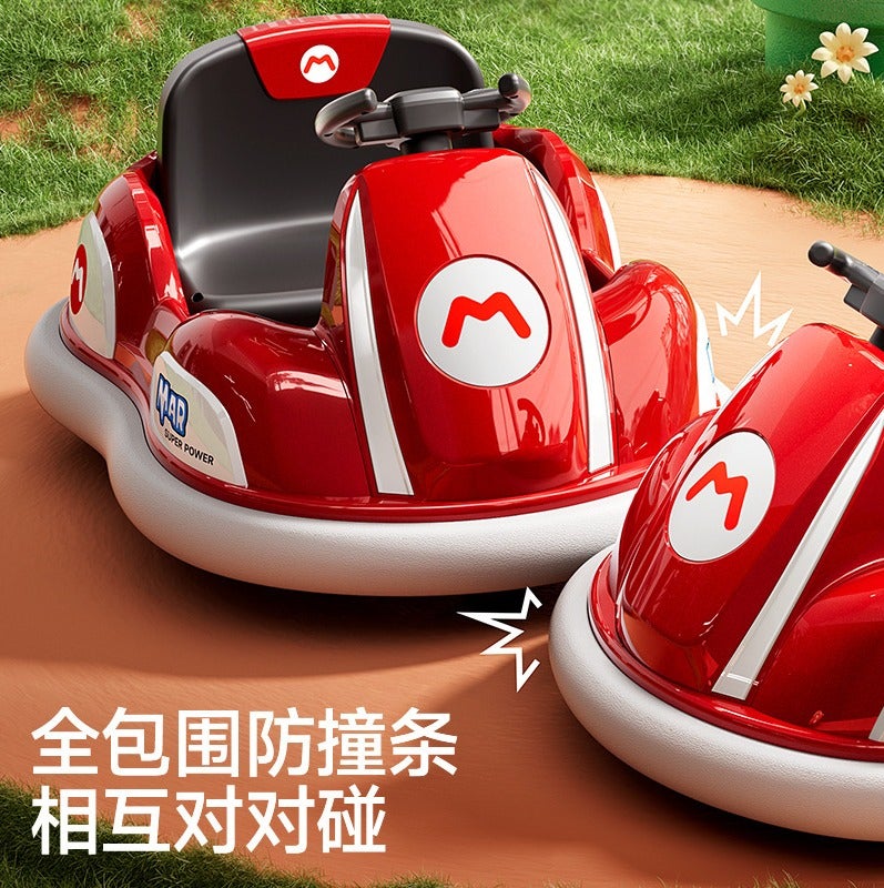 Super Mario Mario Kart 12v Electric Ride-On Car with Drift Sounds - Image 3