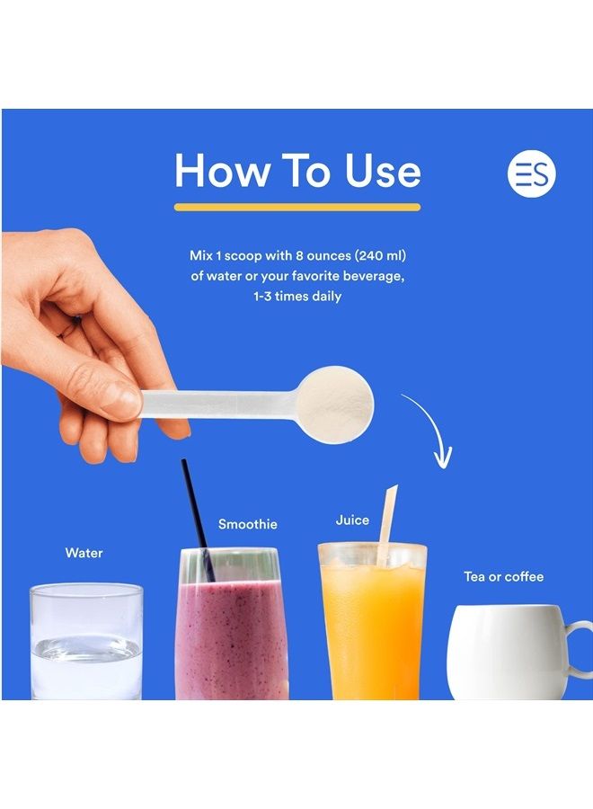 Essential Stacks ألياف بريبايوتيك عضوية من صن فايبر (صمغ جوار محلل جزئيًا/PHGG) مع مسحوق ألياف الأكاسيا - ألياف قابلة للذوبان خالية من الجلوتين وغير معدلة وراثيًا وغير منكهة (7.4 أونصة) - Image 4