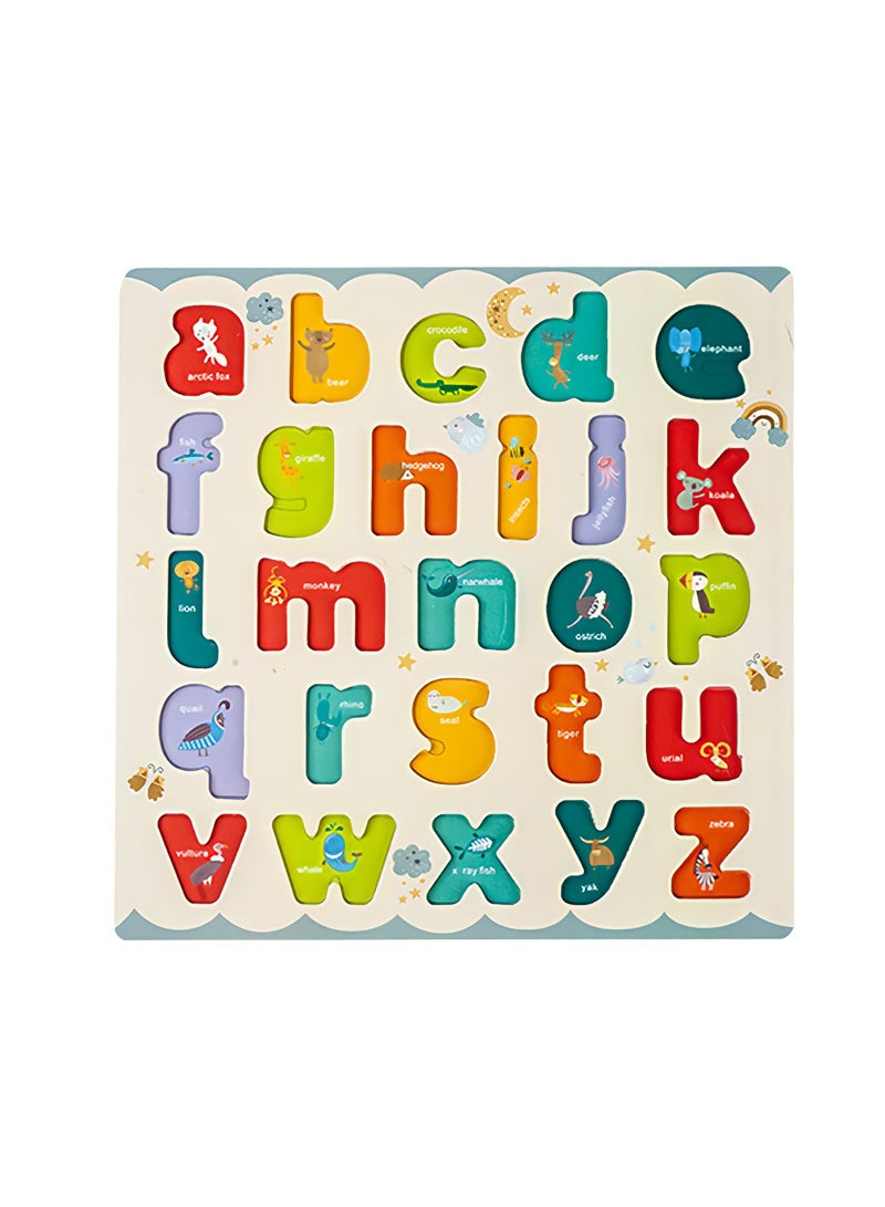 Factory Price Phyllis Alphabet Montessori Practice Puzzle- Design B - Image 2