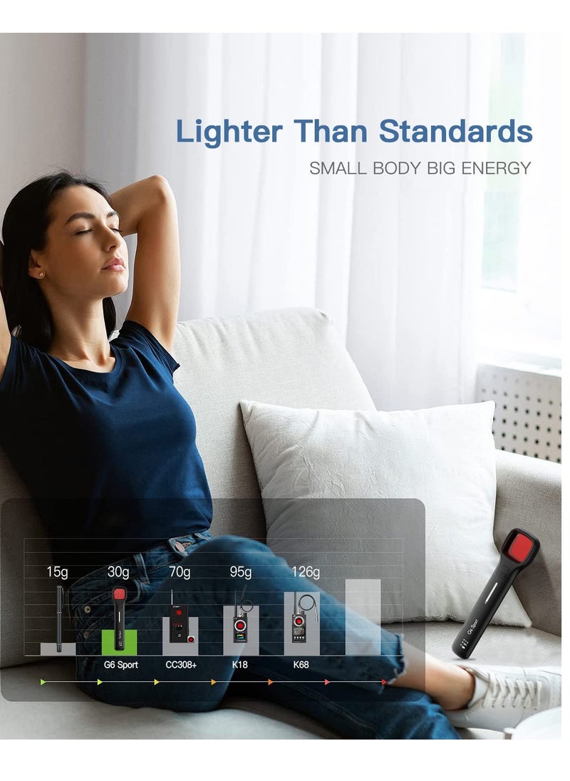 SYOSI - Hidden Camera Finder, Automotive Location Scanner, Hotel Surveillance Detector, Full Band Analysis, Detection Cameras,GPS Locators, Eavesdropping Devices, Dynamic Detection Alarm Mode Loss Proof Mode - Image 1