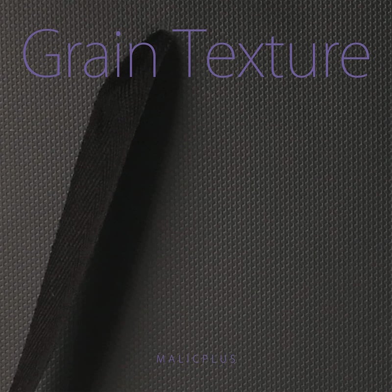 MALICPLUS 12 Large Gift Bags 10x5x13 Inches, Premium Matte Black Large Gift Bags with Handles for All Occasions (Grain Textured Finish) - Image 4