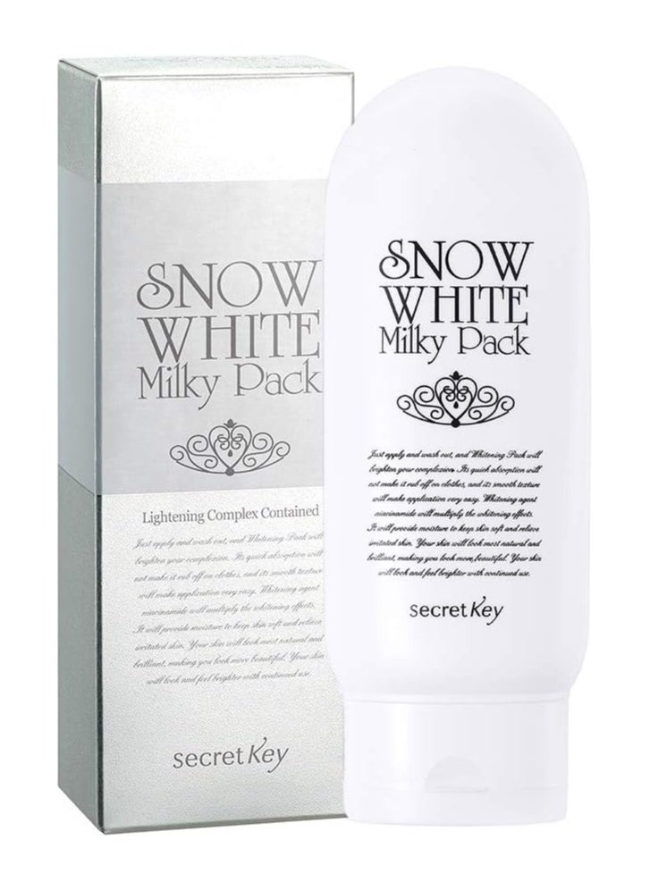 Secret Key Secret K Snow White Milky Pack Lightening Cream - 200g  - Image 1