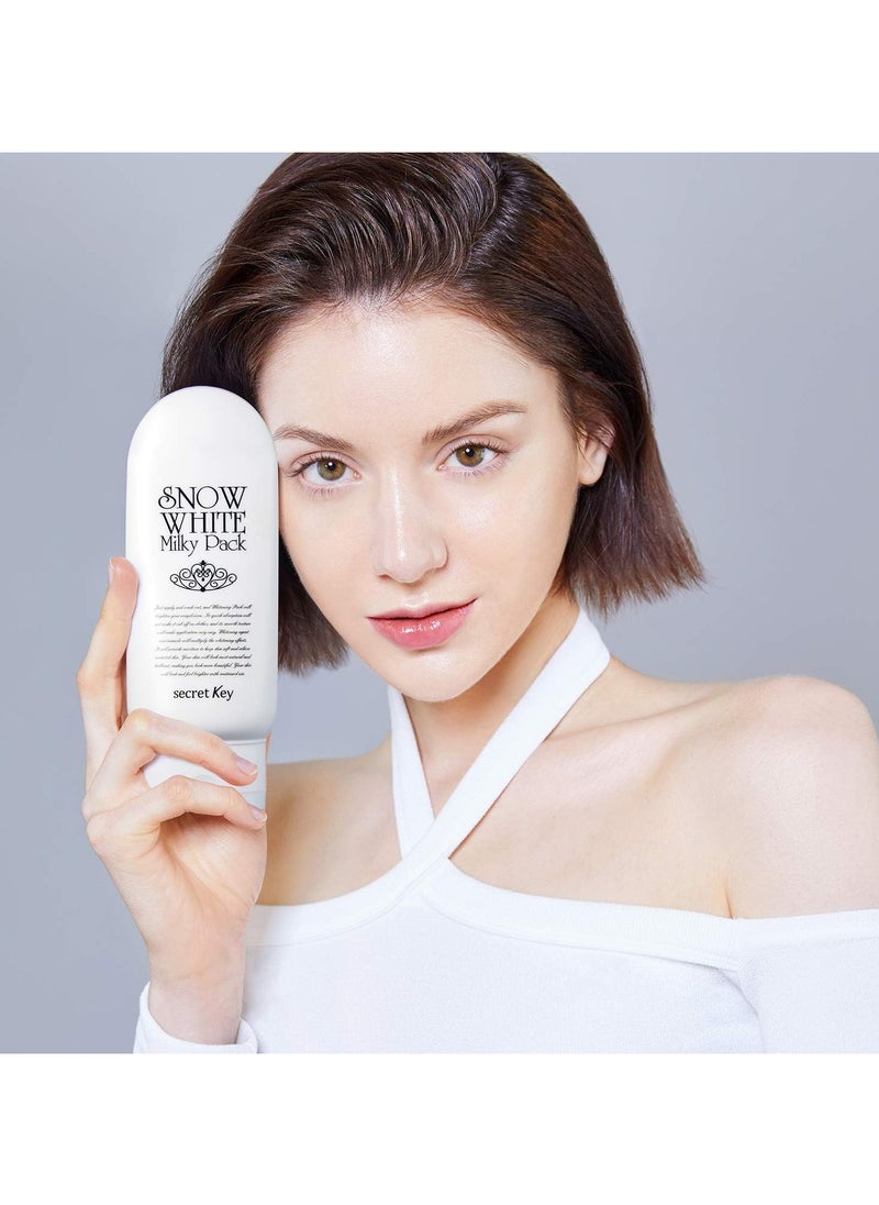 Secret Key Secret K Snow White Milky Pack Lightening Cream - 200g  - Image 4