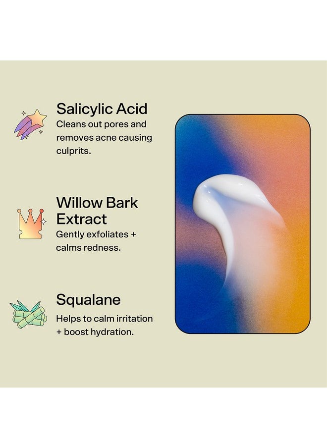 Bubble - Bubble Skincare Super Clear 2% Salicylic Acid Skin Care Serum - Skin-Soothing Salicylic Acid Serum Enriched with Willow Bark Extract, Colloidal Oatmeal & Antioxidant-Rich Neem Seed Oil (30ml) - Image 1
