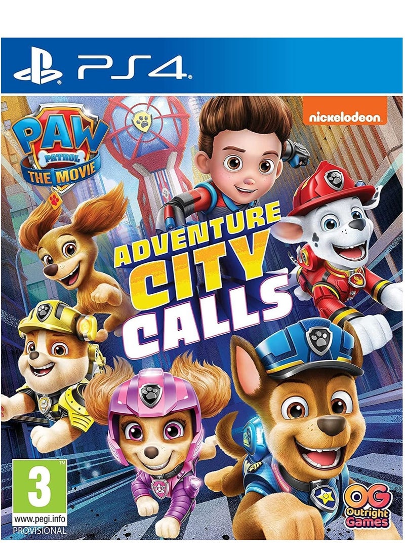 OG outrights Games - Paw Patrol The Movie Adventure City Calls PS4 - Image 1