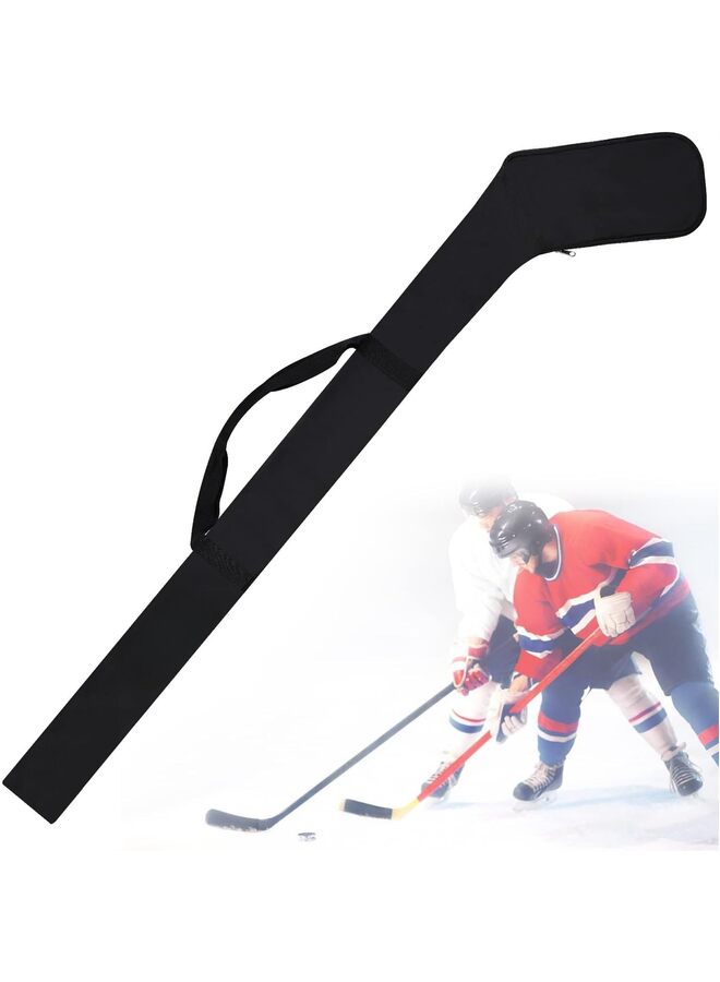 حقيبة عصا الهوكي، حقيبة عصا الهوكي الميداني، حقيبة معدات الهوكي ذات شريطين على الكتف للرجال والنساء والبالغين، ملحقات عصا الهوكي خفيفة الوزن للاستخدام الداخلي والخارجي - Image 1
