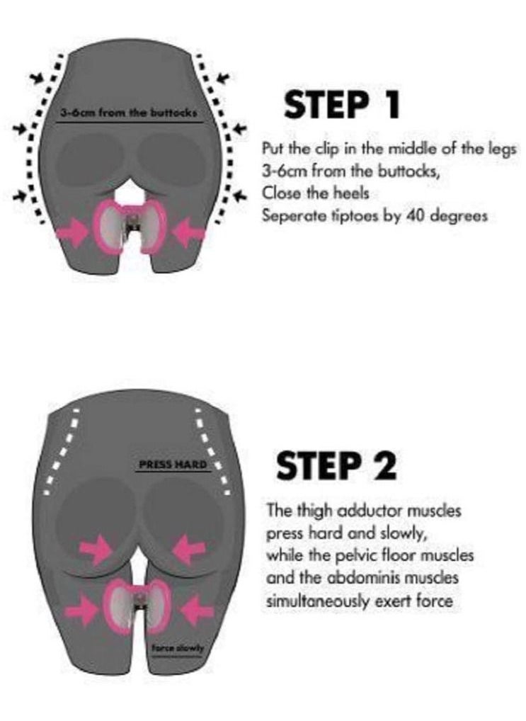 نوفيميد Kegel Exerciser Pelgrip Pelvis Floor Muscle Medial Exercise device - For  Hip Muscle & Inner Thigh - Butt Workout Correction Equipment for Beautiful Buttocks for Women  - Image 5