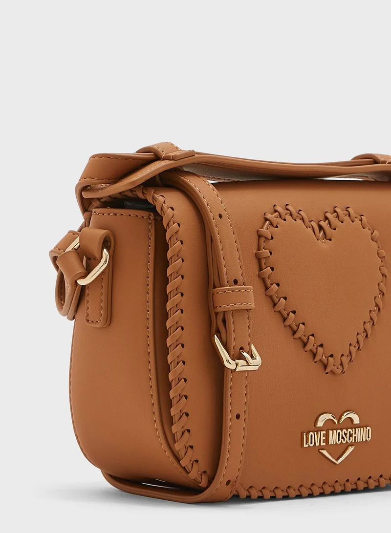 Love Moschino Flap Over Crossbody
