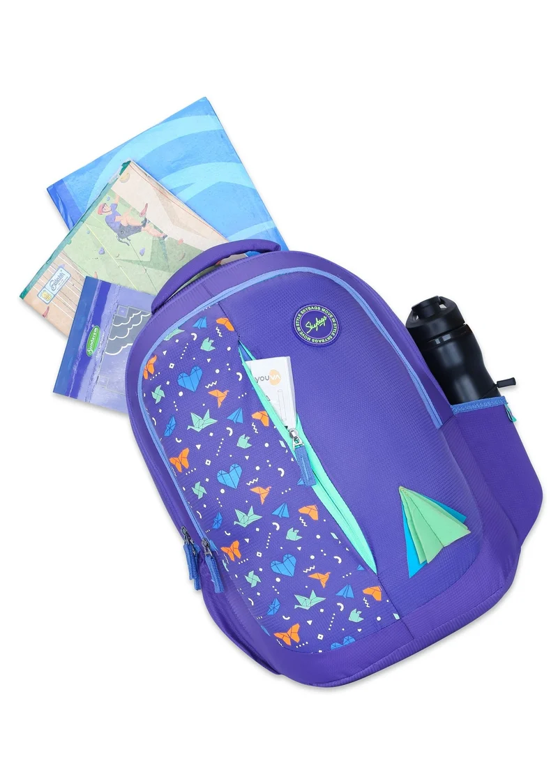 Skybags KLAN 09 SCHOOL BACKPACK Blue