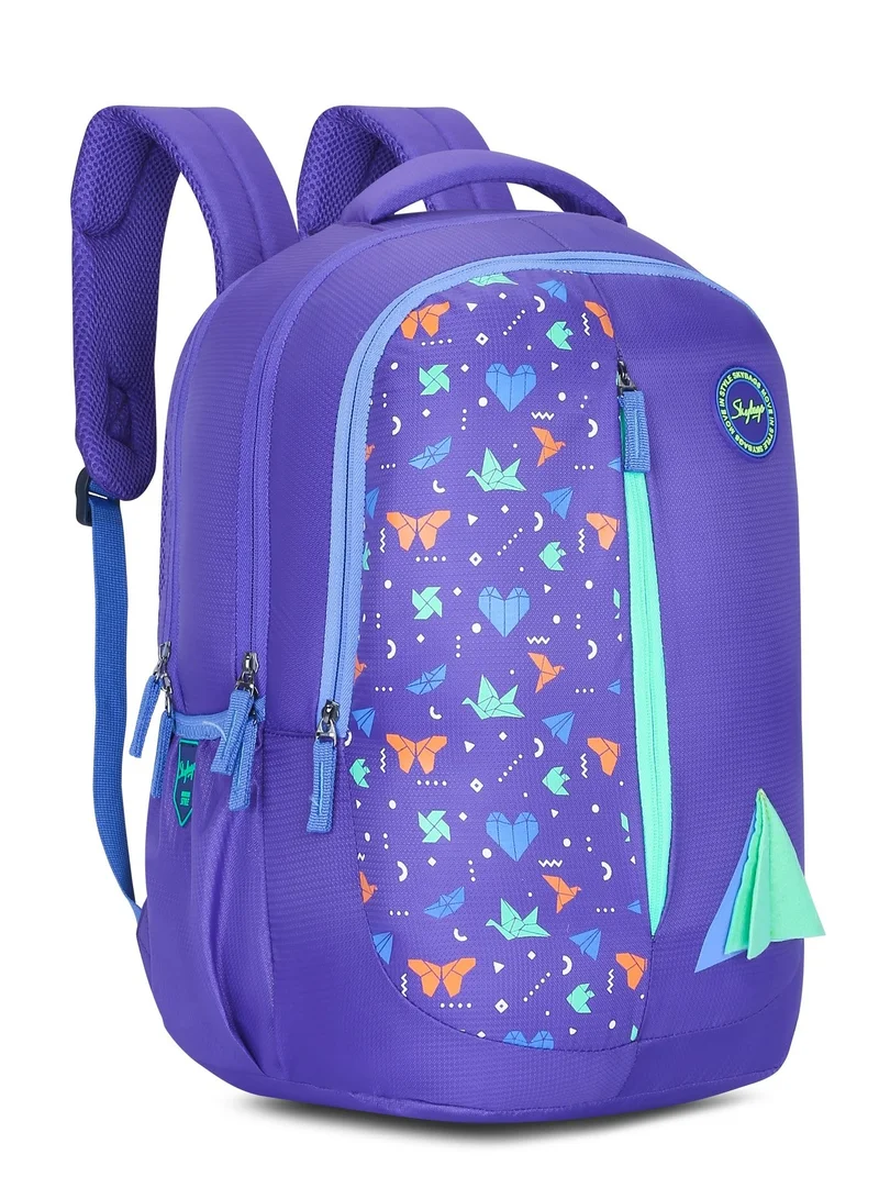 Skybags KLAN 09 SCHOOL BACKPACK Blue