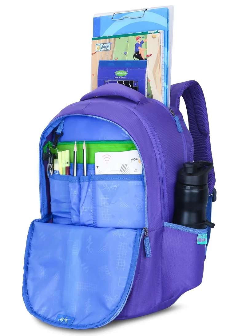 Skybags KLAN 09 SCHOOL BACKPACK Blue