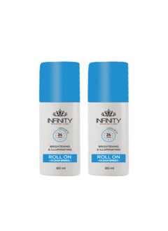 Infinity Deodorant Roll On Ocean Breeze 80+80ML  - Image 1