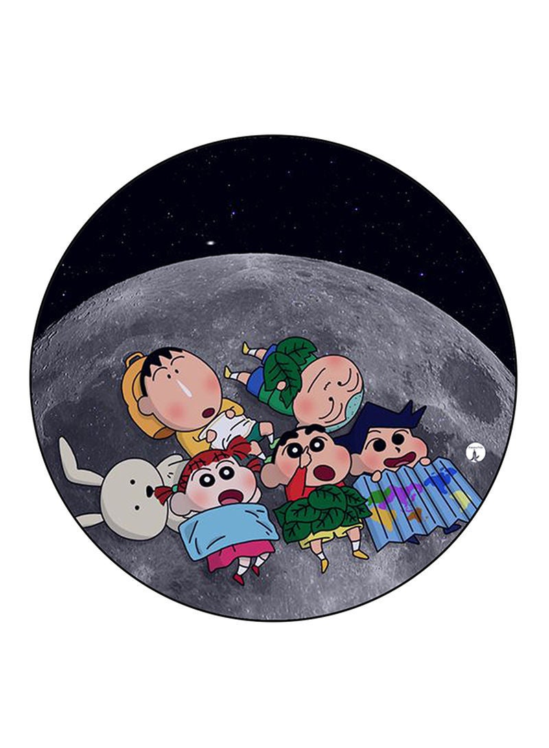 RKN Anime Shin Chan Printed Large Pin Multicolour - Image 1