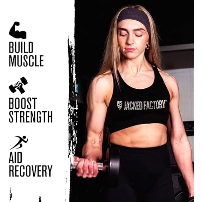 Jacked Factory Creatine HCl Capsules - CON CRET Creatine Pills 750mg - Lean Muscle Growth & Recovery, Boost Strength & Endurance, No Bloating or Cramps - 120 Capsules - Image 3