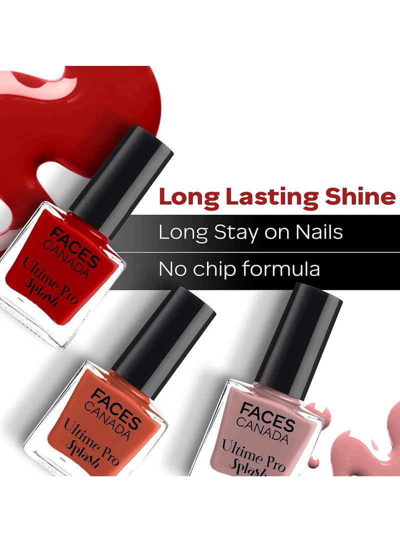 Faces Canada Splash Nail Enamel Black Beauty 15 8ml - Image 3