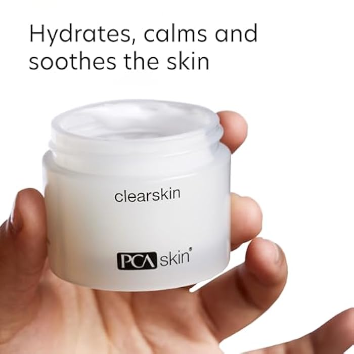 PCA SKIN Clearskin Lightweight Face Moisturizer for Oily Skin, Daily Hydrating Facial Moisturizer for Oily, Acne-Prone, and Sensitive Skin, Quick Absorbing, Reduces Discolorations, 1.7 oz Jar - Image 3