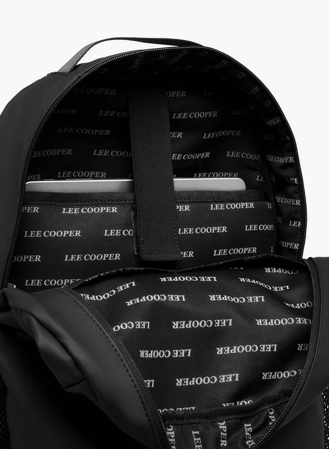 لي كوبر حقيبة ظهر صلبة بأشرطة قابلة للتعديل وإغلاق بسحاب