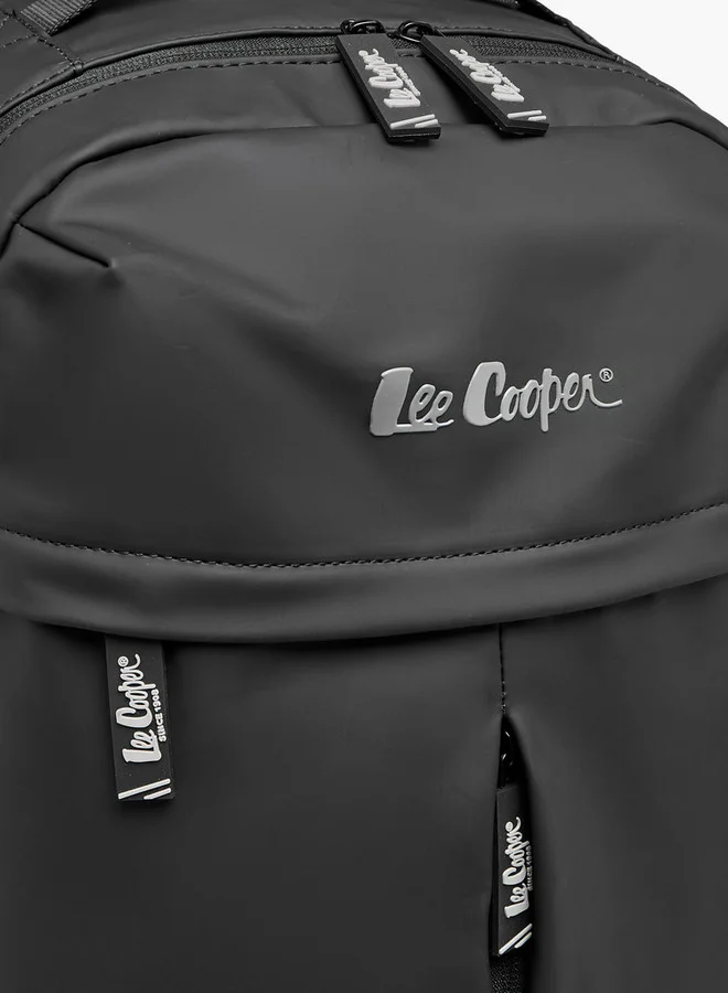 لي كوبر حقيبة ظهر صلبة بأشرطة قابلة للتعديل وإغلاق بسحاب