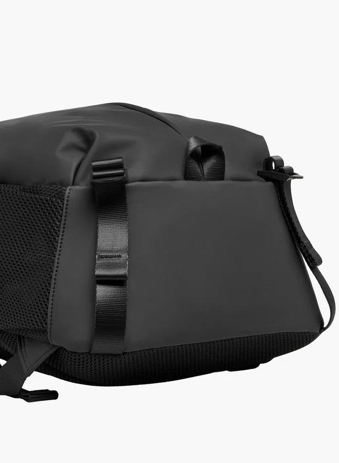 لي كوبر حقيبة ظهر صلبة بأشرطة قابلة للتعديل وإغلاق بسحاب