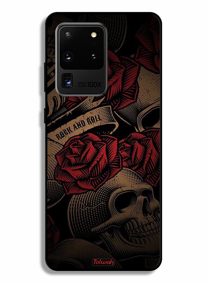 Tolwak Samsung Galaxy S20 Ultra Protective Case Cover Rok And Roll - Image 1