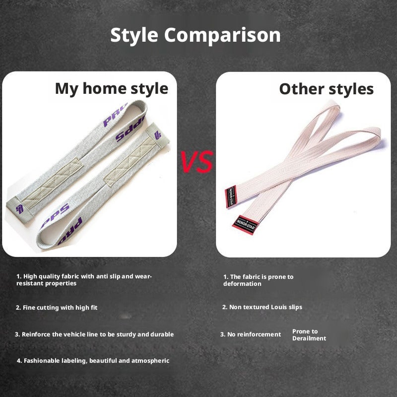 PROSUPPS Weight Lifting Straps for Deadlifts, Pull-ups, Grip Strength Training - Image 3