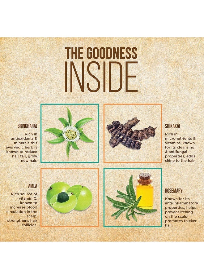 إندوليكا شامبو إندوليكا برينغا، دواء الأيورفيدا الخاص لتساقط الشعر، 100 مل - Image 2