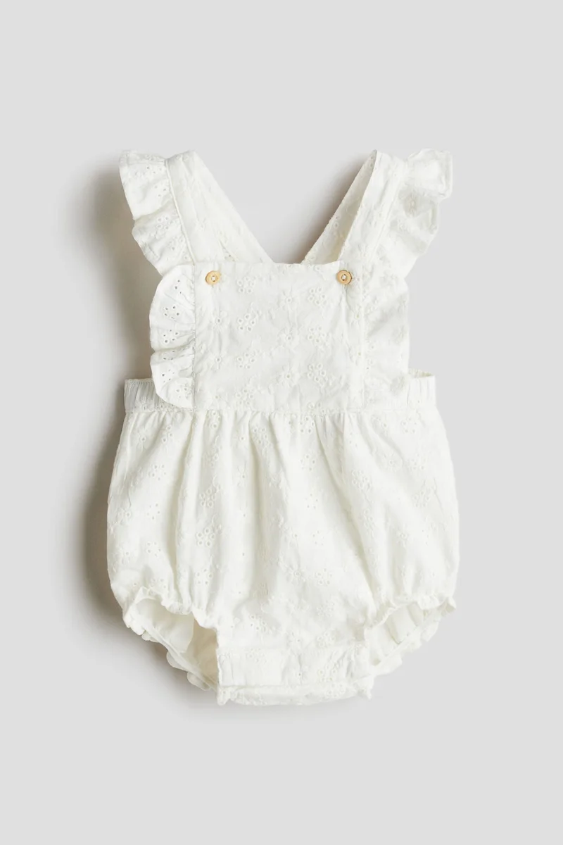 H&M Cotton dungaree shorts