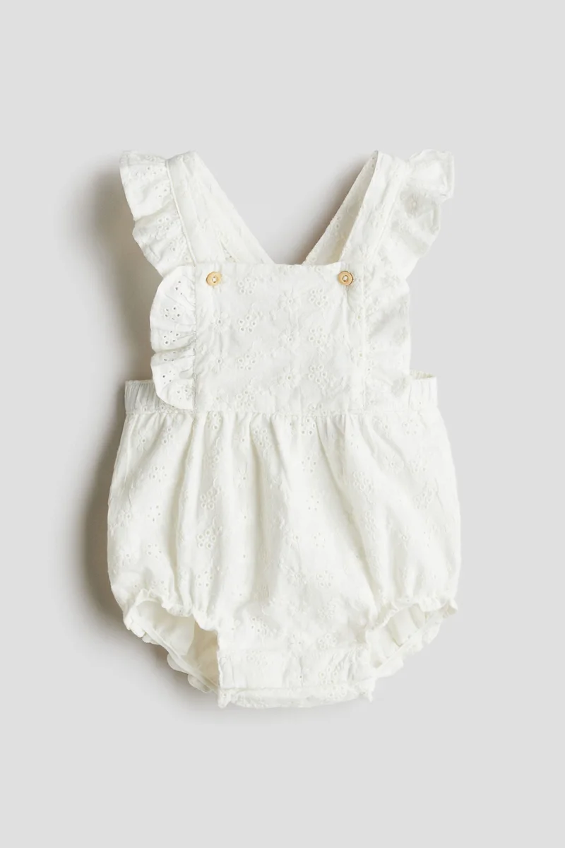 H&M Cotton dungaree shorts