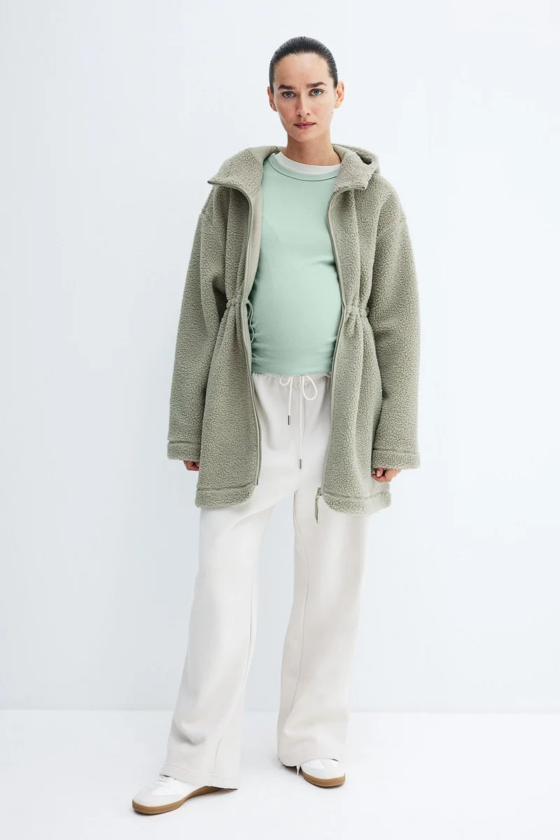 H&M Mama Before & After Teddy Jacket