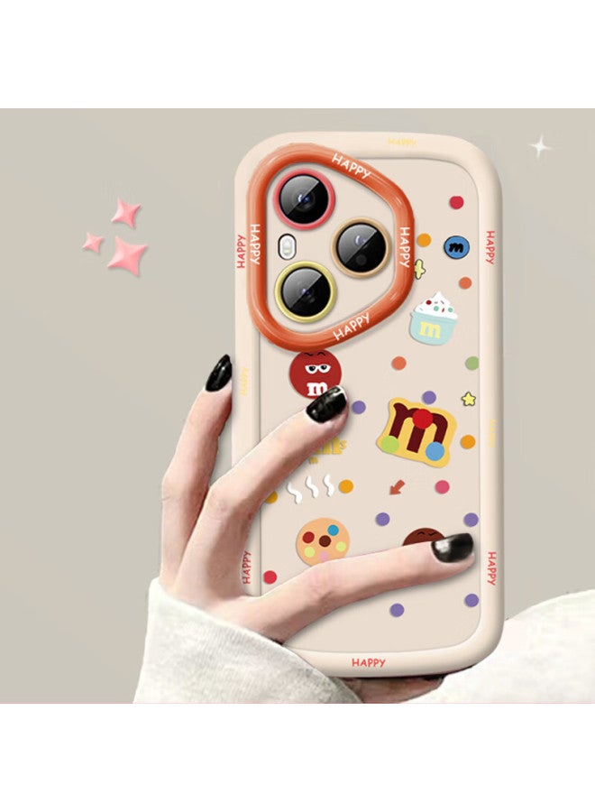 Sehan Shihan Phone Case For Honor 400 Pro, Shockproof Slim Full Protection Soft Shell With Camera Lens Cover, Skin-friendly Premium Feel For Men And Women, Creative Cartoon Design With Lanyard - Image 5