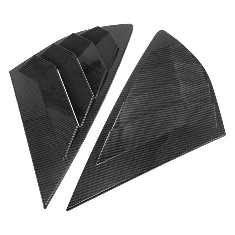 Carbon Fiber Rear Window Louver For Ford Mondeo Fusion Sedan 2013 2018 - Image 2