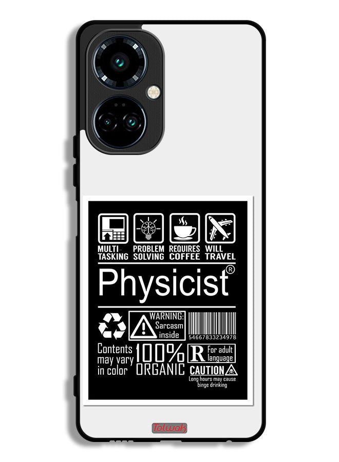 Tolwak Tecno Camon 19 Protective Case Cover Physicist Sticker - Image 1