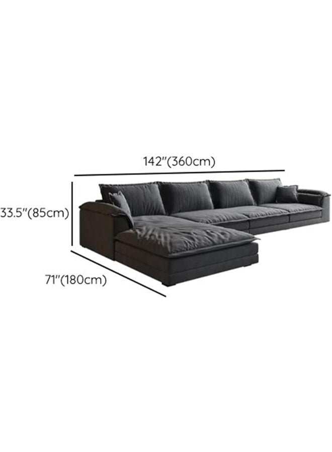 Zayn comforts 3-Piece L-Shaped Sofa Set with Left-Facing Chaise - Image 2