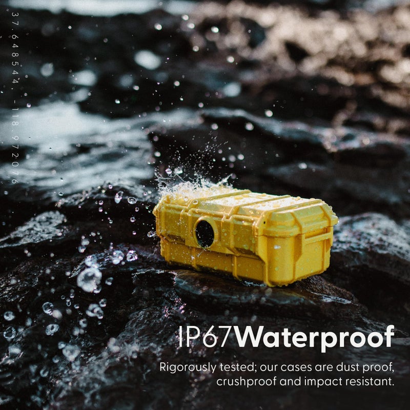 Evergreen 57 Waterproof Dry Box Protective Case - Travel Safe/Mil Spec/USA Made - for Cameras, Phones, Ammo Can, Camping, Hiking, Boating, Water Sports, Knives, & Survival (Orange) - Image 5