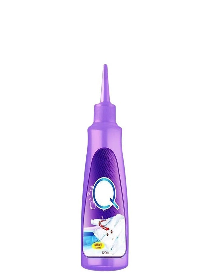 KD ZONE All Color Fabric Stain Remover, 120ml Powerful Stain Cleaner for Cotton, Linen, Denim, Polyester, Silk & More - Removes Tough Stains Like Coffee, Oil, Ink & Grease (Pack of 1) - Image 1
