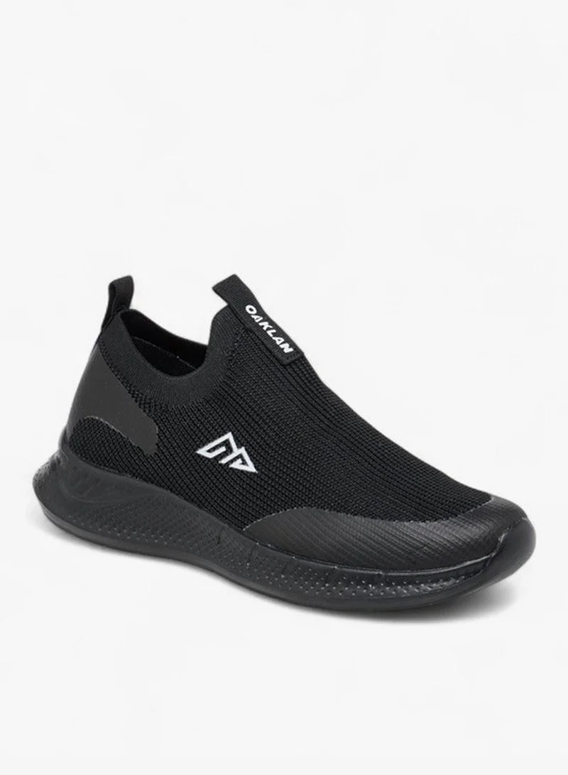 Oaklan by Shoexpress Logo Print Slip-On Sports Shoes