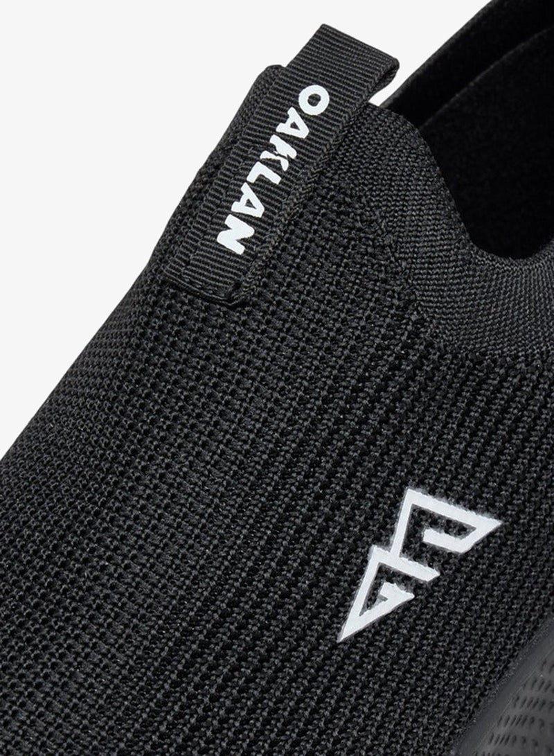 Oaklan by Shoexpress Logo Print Slip-On Sports Shoes - Image 4