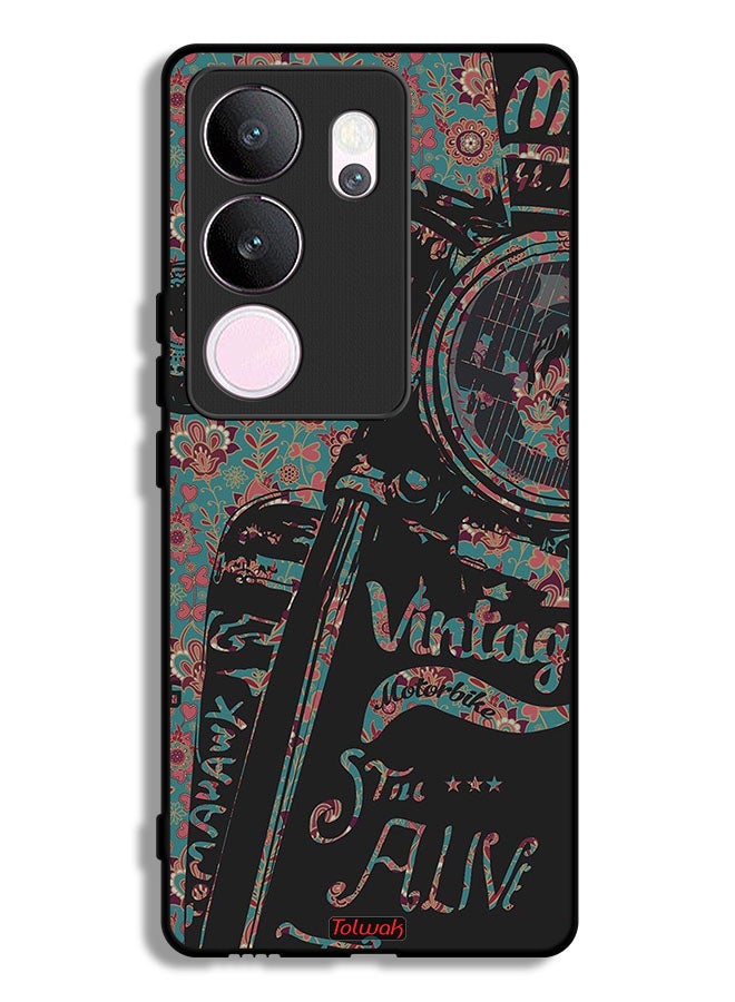 Tolwak vivo V29 Pro Protective Case Cover Vintage Motorbike - Image 1