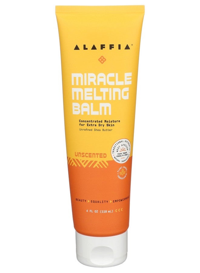 Alaffia Unscented Melting Miracle Balm 4 Fz - Image 1
