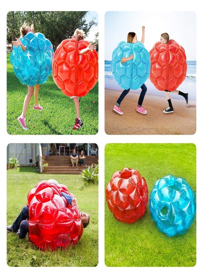 X XBEN 36" Inflatable Bumper Balls 2-Pack Giant Zorb Ball for Backyard - Image 4