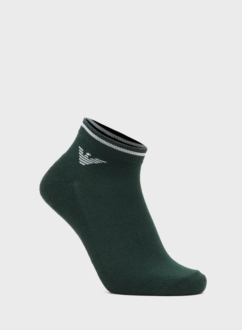 امبوريو ارماني 2 Pack Sneaker Socks