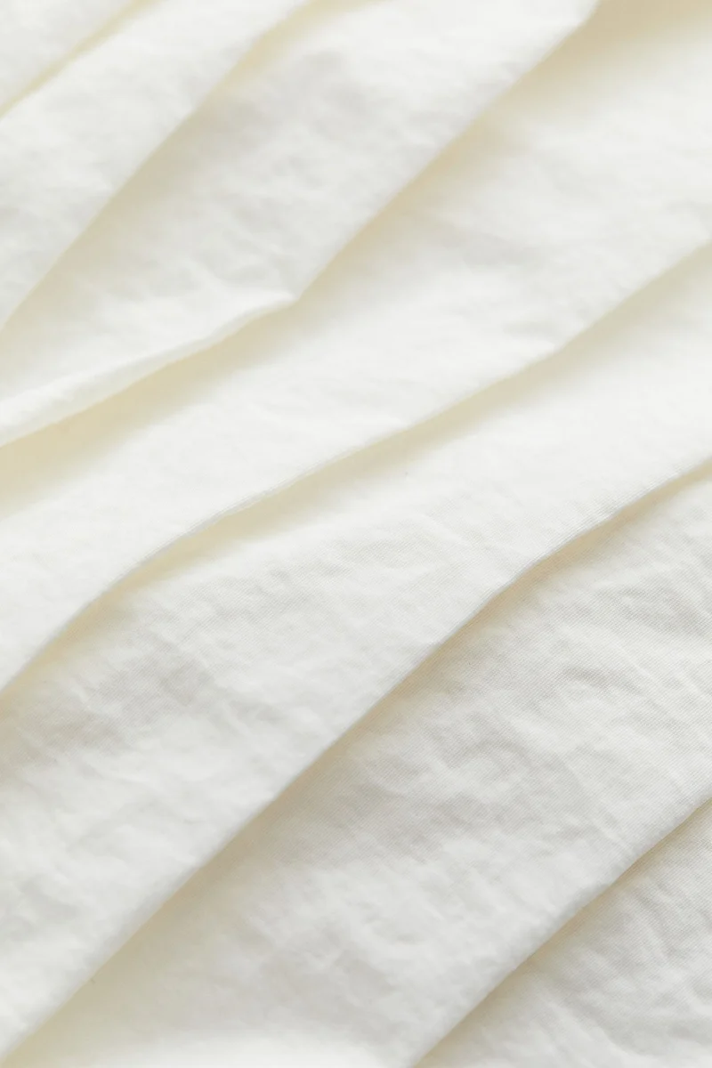 H&M Pleated Bandeau Crop Top