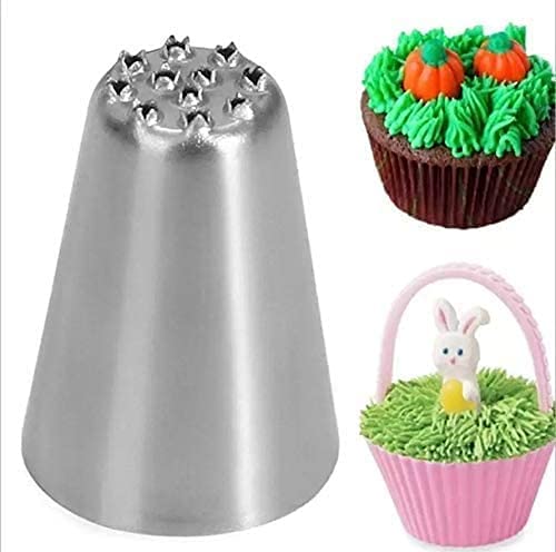 Perfect Pricee 2F 2D 1M Grass DIY Cream Rose Flower Piping Nozzles Stainless Steel Cupcake Pastry Tips Nozzle Bakery Cake Decoration Tool Set - Image 3