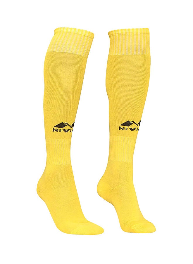 Nivia Plain Encounter Football Socks / Stockings | Large | Unisex | Knee Length long Stockings | For Football Soccer & other Sports  - Image 1