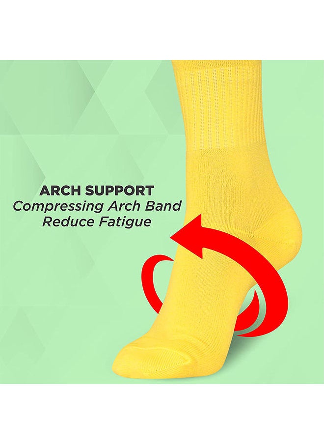 Nivia Plain Encounter Football Socks / Stockings | Large | Unisex | Knee Length long Stockings | For Football Soccer & other Sports  - Image 4