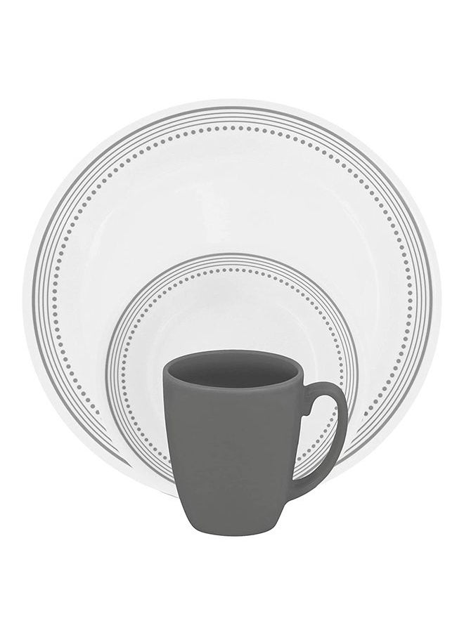 Corelle طقم أطباق غامض 16 قطعة  - Image 3