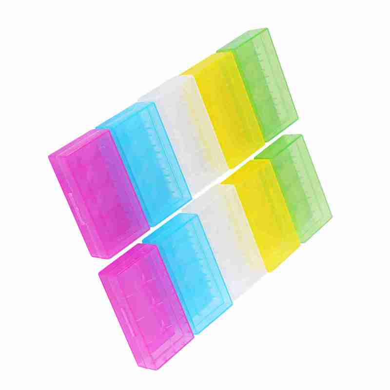 18650 Battery Case 2-Slot 18650 or 4-Slot 18350 Plastic Holder - Organized Protection Storage Box for Travel Camping Hiking Home - Image 5