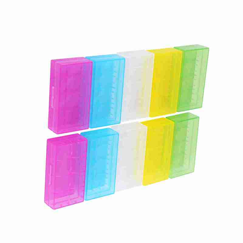 18650 Battery Case 2-Slot 18650 or 4-Slot 18350 Plastic Holder - Organized Protection Storage Box for Travel Camping Hiking Home - Image 4